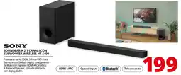 Comet Sony Soundbar a 2.1 canali con subwoofer wireless HT-S400 offerta