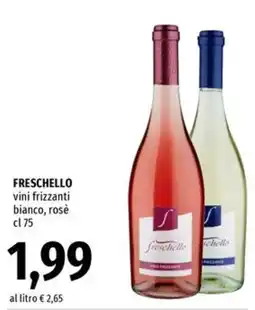 Famila Market Freschello vini frizzanti bianco, rosè offerta