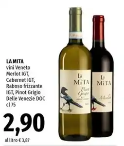 Famila Market La Mita vini Veneto offerta