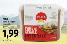 Famila Market Pema pane di segale integrale offerta