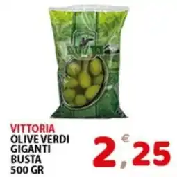 Premium Supermercati Vittoria olive verdi giganti offerta