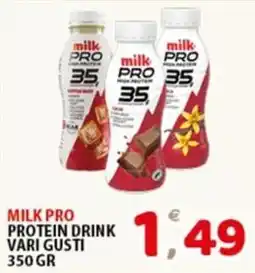 Premium Supermercati Milk Pro protein drink offerta