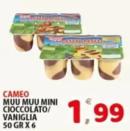 Premium Supermercati Cameo muu muu mini cioccolato vaniglia offerta