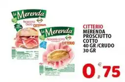 Premium Supermercati La Merenda Prosciutto Cotto offerta