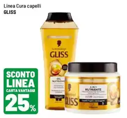 Iper La Grande Linea Cura capelli GLISS offerta