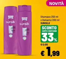 Iper La Grande Shampoo o Balsamo Sunsilk offerta