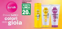 Iper La Grande Sunsilk Linea Cura capelli offerta