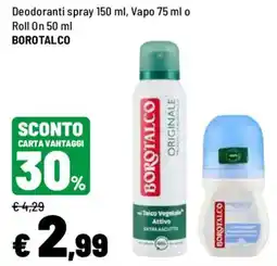 Iper La Grande Deodoranti BOROTALCO offerta