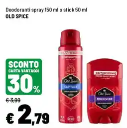 Iper La Grande Deodoranti Old Spice offerta