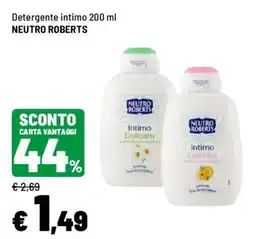 Iper La Grande Detergente intimo Neutro Roberts offerta