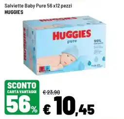 Iper La Grande Salviette Baby Pure Huggies offerta