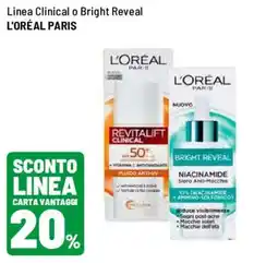 Iper La Grande L'Oréal Paris Revitalift Clinical Fluido Anti-Uv 50+ offerta