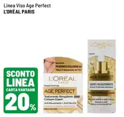Iper La Grande Linea Viso Age Perfect L'Oréal Paris offerta