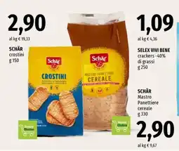 Famila Market SELEX VIVI BENE crackers offerta