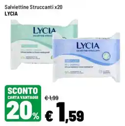 Iper La Grande Salviettine Struccanti Lycia offerta