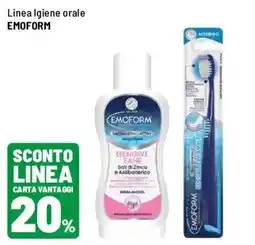 Iper La Grande Linea Igiene orale EMOFORM offerta