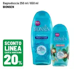 Iper La Grande Bionsen bagnodoccia offerta