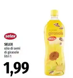 Famila Market Selex olio di semi di girasole offerta