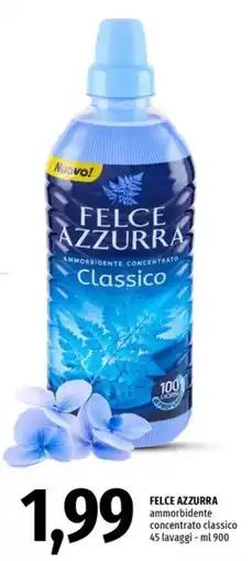 Famila Market Felce Azzurra ammorbidente concentrato classico offerta