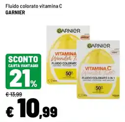 Iper La Grande Fluido colorato vitamina C Garnier offerta