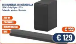 Vantaggi Sottocasa LG Soundbar 2.1 offerta