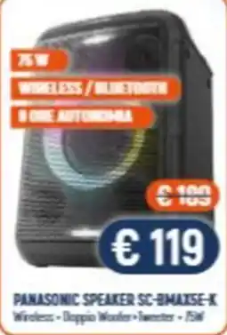 Vantaggi Sottocasa Panasonic Speaker SC-BMAX5E-K offerta