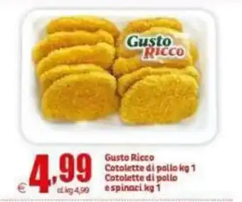 Gusto Ricco Cotolette di pollo