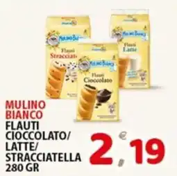 Premium Supermercati Mulino Bianco Flauti Cioccolato/Latte/Stracciatella offerta