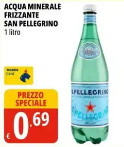 Tigros Acqua minerale frizzante San Pellegrino offerta