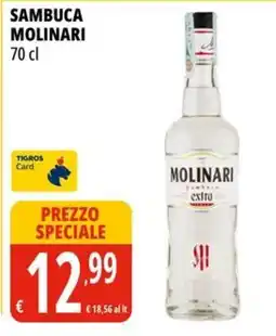 Tigros Sambuca Molinari offerta