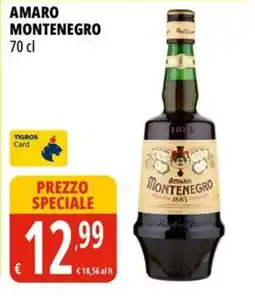 Tigros Amaro Montenegro offerta