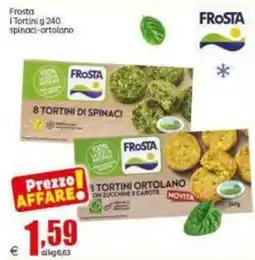Elite Frosta tortini di spinaci offerta