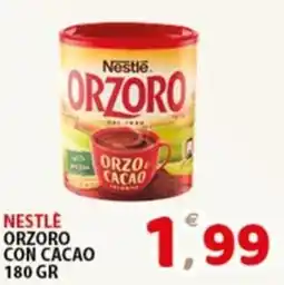 Premium Supermercati Nestlé Orzoro con cacao offerta