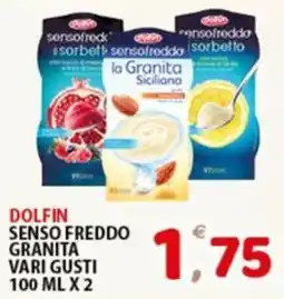 Premium Supermercati Dolfin senso freddo granita offerta