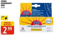 Tigros Crema deodorante Prep offerta