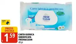 Tigros Carta igienica umidificata Fresh&Clean offerta