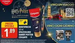 Tigros Dentifricio Harry Potter Colgate offerta