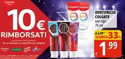 Tigros Dentifricio Colgate offerta