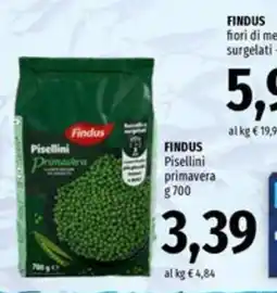 Famila Market Findus Pisellini primavera offerta