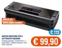 Vantaggi Sottocasa Macom macchina per il sottovuoto vac8090 offerta