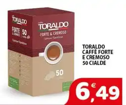 Mio Market Toraldo caffè forte e cremoso offerta