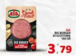 Premium Supermercati AIA Big Burger di scottona offerta