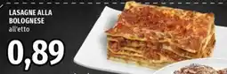 Famila Market Lasagne alla bolognese offerta