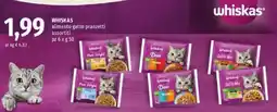 Famila Market Whiskas alimento gatto pranzetti assortiti offerta