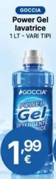 Goccia Power Gel lavatrice