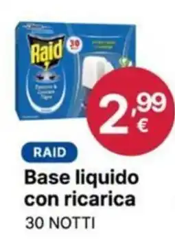 Ingroshop Raid Base liquido con ricarica offerta