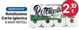 Ingroshop Rotolissimo Carta igienica offerta