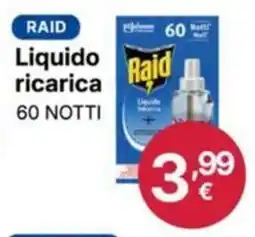 Ingroshop Liquido ricarica Raid offerta