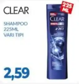 GeD Shopping Clear shampoo vari tipi offerta