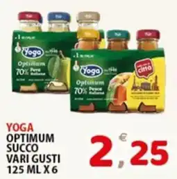 Premium Supermercati Yoga Optimum Succo offerta